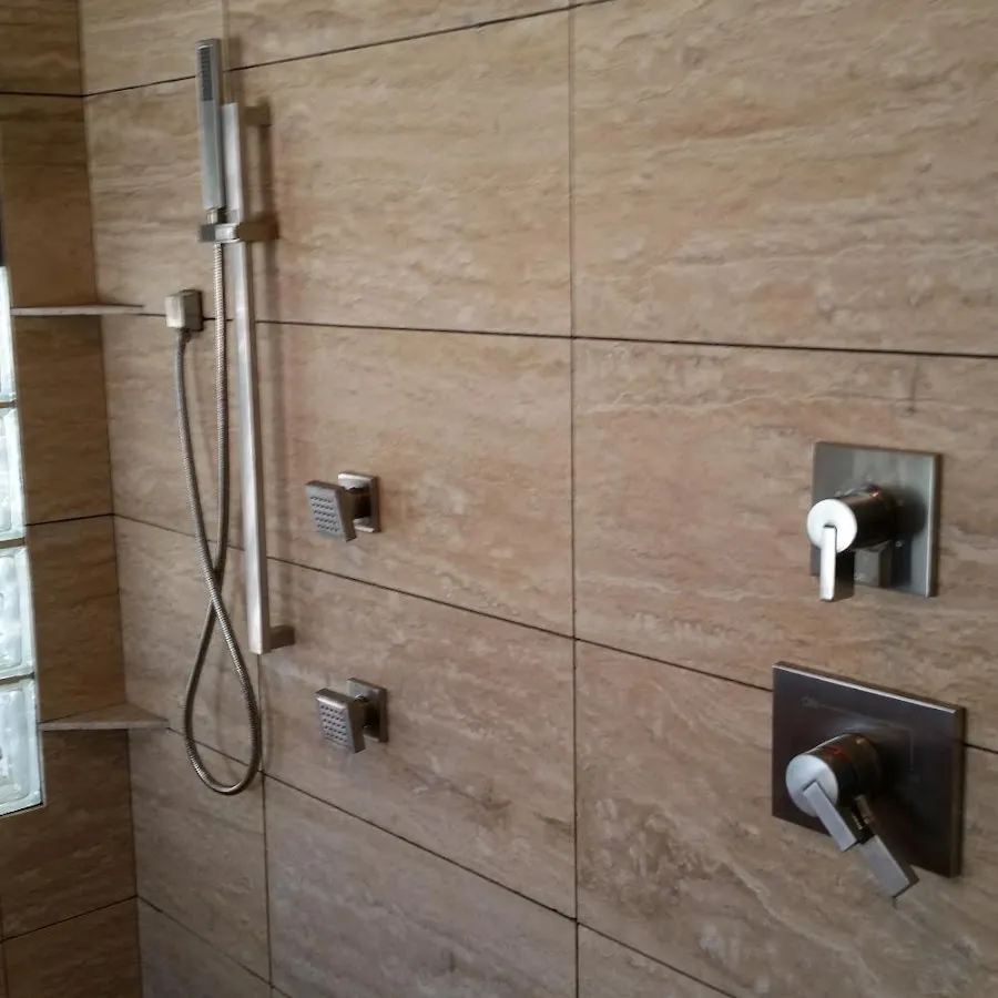 Shower fixture installation for Water Heater Replacement in Upper St. Clair